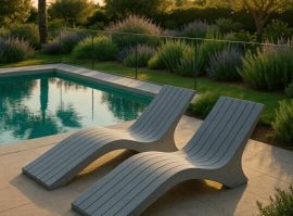 Lo sdraio Sunset Lounge Chair è un prodotto moderno di eccezionale qualità e durevolezza, con un design senza tempo.